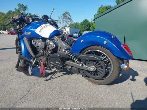 2018 INDIAN MOTORCYCLE CO. Scout Abs VIN 56KMSA003J3129278 фото 3