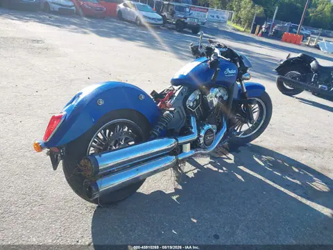 2018 INDIAN MOTORCYCLE CO. Scout Abs VIN 56KMSA003J3129278 фото 4
