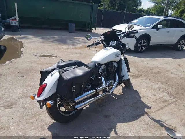 56KMSA001N3183779 — 2022 Indian Motorcycle Co. Scout Abs, фото 4 с аукциона IAAI 30.09.2026, Передняя часть