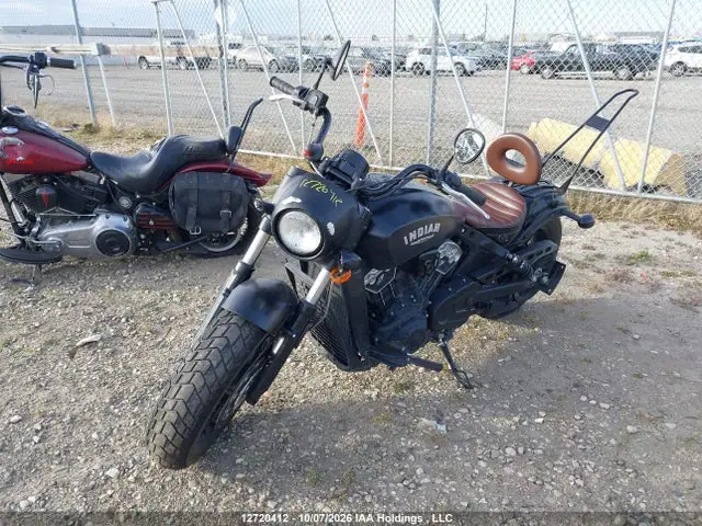 56KMTA004M3166244 — 2021 Indian Motorcycle Co. Scout Bobber Abs, фото 2 с аукциона IAAI 13.10.2026, Передняя часть