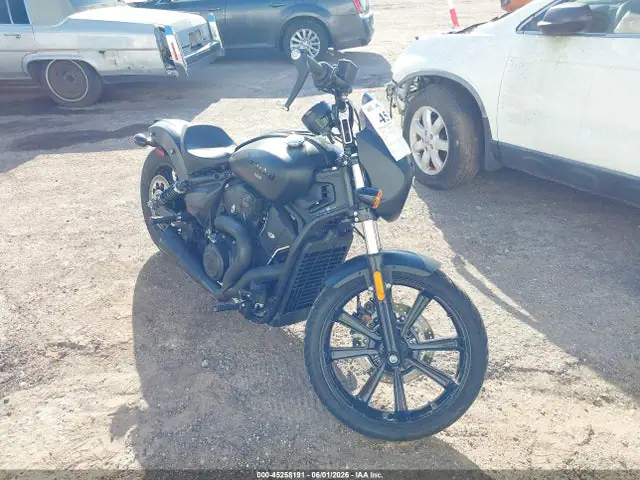 56KSSF764S3207731 — 2025 Indian Motorcycle Co. Sport Scout Limited +tech, Левый бок (Left Side), фото до ремонта