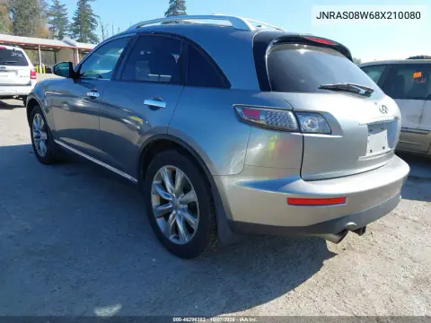 2008 Infiniti Fx35 VIN JNRAS08W68X210080 фото 4