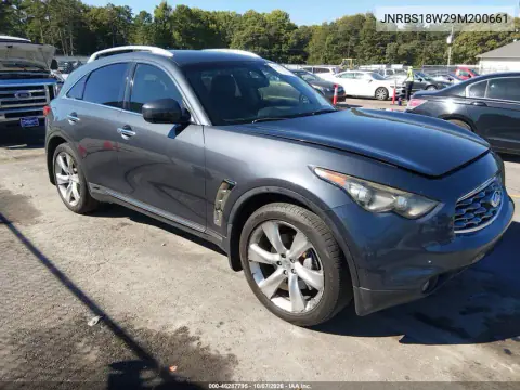 JNRBS18W29M200661 — 2009 Infiniti FX, Естественный износ, фото до ремонта