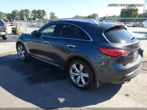 2009 Infiniti Fx50 VIN JNRBS18W29M200661 фото 4