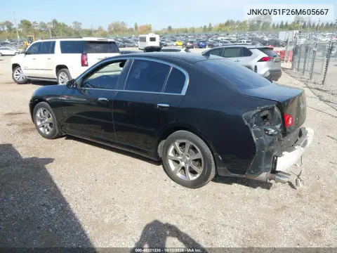 2006 Infiniti G35X VIN JNKCV51F26M605667 фото 4