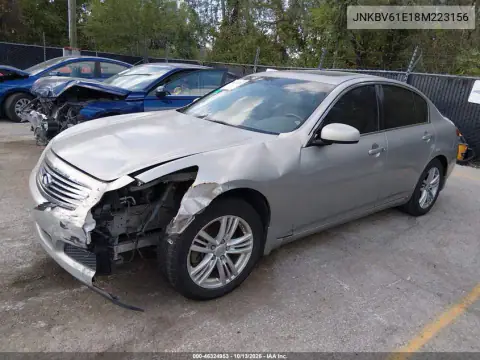 JNKBV61E18M223156 — 2008 Infiniti G, фото 3 с аукциона IAAI, Передняя часть