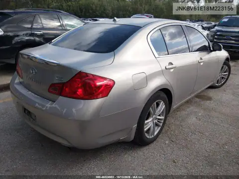 JNKBV61E18M223156 — 2008 Infiniti G, фото 5 с аукциона IAAI, Передняя часть