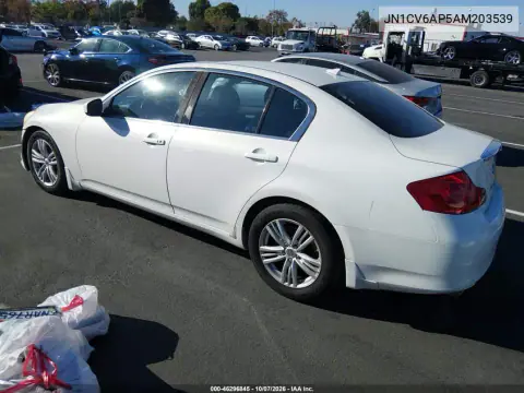 2010 Infiniti G37 Journey VIN JN1CV6AP5AM203539 фото 4