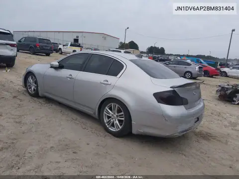 2011 Infiniti G25 Journey VIN JN1DV6AP2BM831404 фото 4
