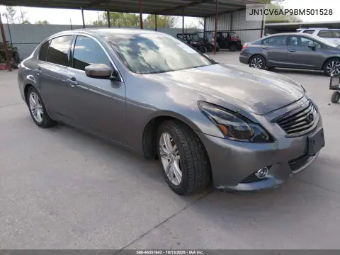 JN1CV6AP9BM501528 — 2011 Infiniti G, Передний левый, фото до ремонта