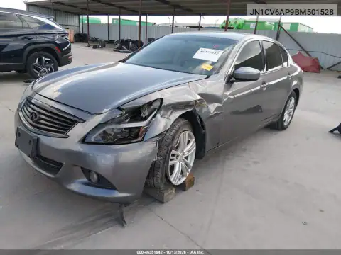JN1CV6AP9BM501528 — 2011 Infiniti G, фото 3 с аукциона IAAI, Передний левый