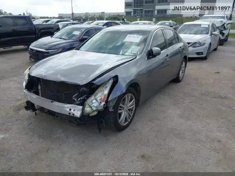 JN1DV6AP4CM811897 — 2012 Infiniti G, фото 3 с аукциона IAAI, Передний левый