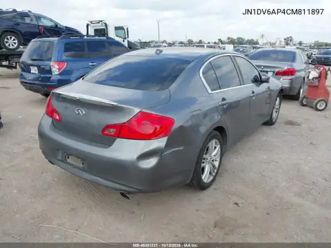 JN1DV6AP4CM811897 — 2012 Infiniti G, фото 5 с аукциона IAAI, Передний левый