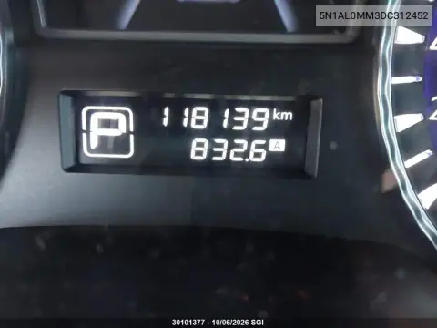 2013 Infiniti Jx35 VIN 5N1AL0MM3DC312452 фото 16