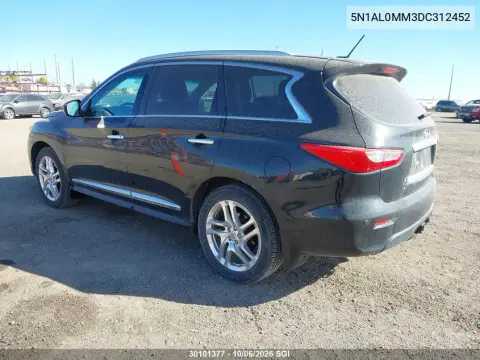 2013 Infiniti Jx35 VIN 5N1AL0MM3DC312452 фото 4