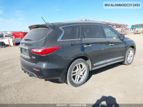 2013 Infiniti Jx35 VIN 5N1AL0MM3DC312452 фото 5