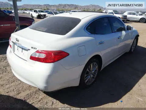 2011 Infiniti M37X VIN JN1BY1AR0BM374580 фото 5