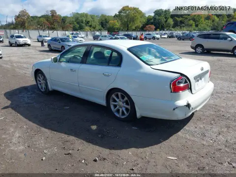 2002 Infiniti Q45 Luxury VIN JNKBF01A62M005017 фото 3