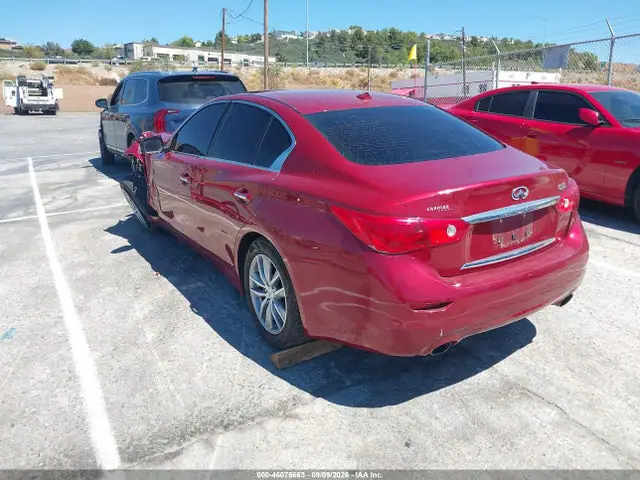 JN1CV7AP3GM202503 — 2016 Infiniti Q50 2.0T Base/2.0T Premium, фото 3 с аукциона IAAI 14.10.2026, Передняя часть слева
