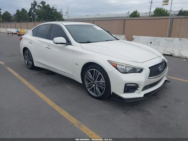 2017 Infiniti Q50 2.0t Sport VIN JN1CV7AP0HM640106 фото 1