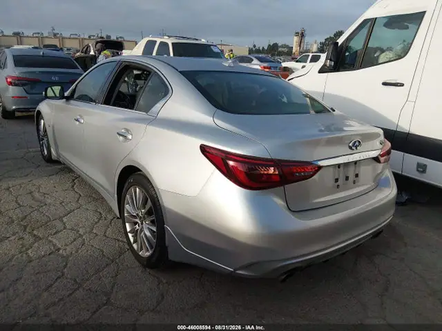JN1EV7AP1JM358863 — 2018 Infiniti Q50 3.0T Luxe, фото 3 с аукциона IAAI 14.10.2026, Угон