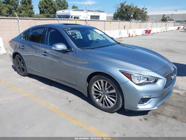 2018 Infiniti Q50 3.0t Luxe VIN JN1EV7AP3JM364728 фото 1