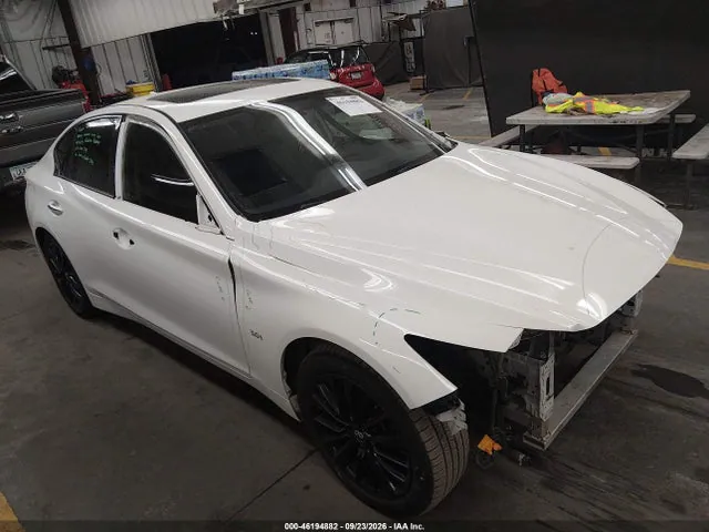 2018 Infiniti Q50 3.0t Luxe VIN JN1EV7AP4JM357819 фото 1