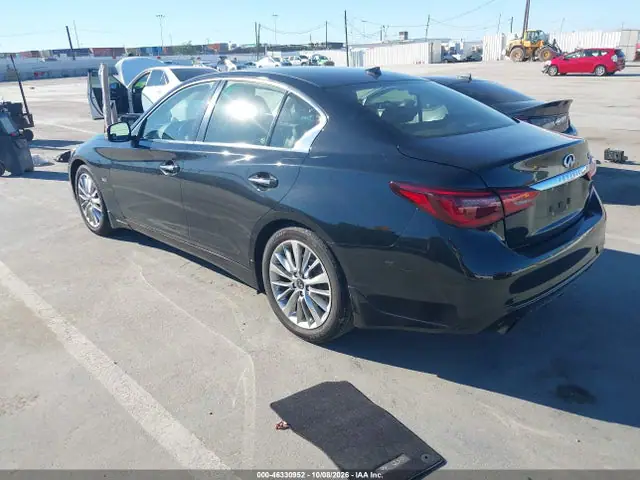JN1EV7AP0JM362628 — 2018 Infiniti Q50 3.0T Luxe, фото 3 с аукциона IAAI 14.10.2026, Естественный износ