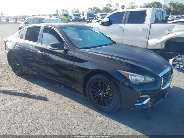 2019 Infiniti Q50 3.0t Luxe VIN JN1EV7AP8KM516942 фото 1