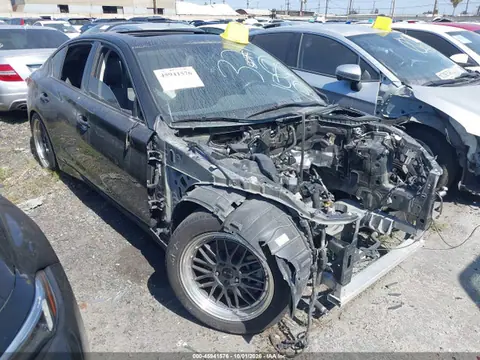 JN1EV7APXKM541941 — 2019 Infiniti Q50 3.0T Luxe, Передняя часть (Front End), фото до ремонта