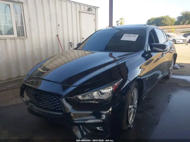 2019 Infiniti Q50 3.0t Luxe VIN JN1EV7AP4KM518199 фото 2