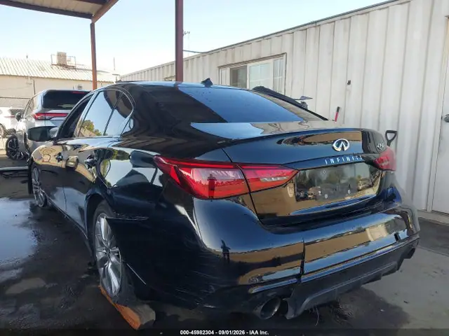 2019 Infiniti Q50 3.0t Luxe VIN JN1EV7AP4KM518199 фото 3