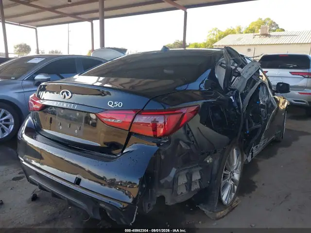 2019 Infiniti Q50 3.0t Luxe VIN JN1EV7AP4KM518199 фото 4