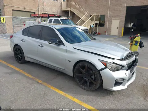 JN1EV7AR8GM342797 — 2016 Infiniti Q50 3.0T Premium, Передняя часть (Front End), фото до ремонта