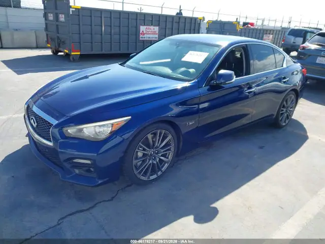 JN1FV7AP4GM420267 — 2016 Infiniti Q50 3.0T Red Sport 400, фото 2 с аукциона IAAI 30.09.2026, Естественный износ