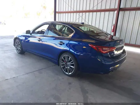 2018 Infiniti Q50 3.0t Red Sport 400 VIN JN1FV7AR3JM480274 фото 3