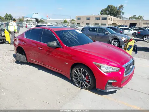 2018 Infiniti Q50 3.0t Red Sport 400 VIN JN1FV7AR6JM700121 фото 1