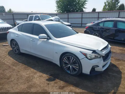 JN1EV7AP5JM363449 — 2018 Infiniti Q50 3.0T Sport, Передняя часть (Front End), фото до ремонта