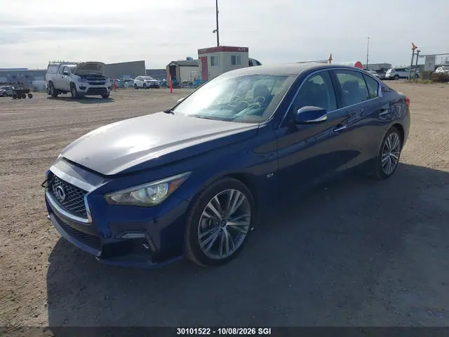 JN1EV7AR2JM610217 — 2018 Infiniti Q50 Luxe/Sport, фото 2 с аукциона IAAI 13.10.2026, Град