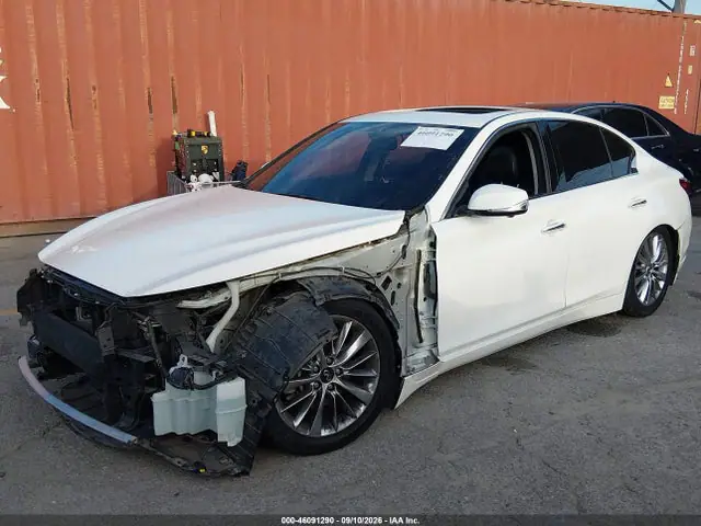 JN1EV7AP1LM204494 — 2020 Infiniti Q50 LUXE, фото 2 с аукциона IAAI 14.10.2026, Передняя часть