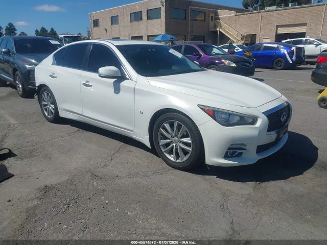 2014 Infiniti Q50 Premium VIN JN1BV7APXEM686680 фото 1