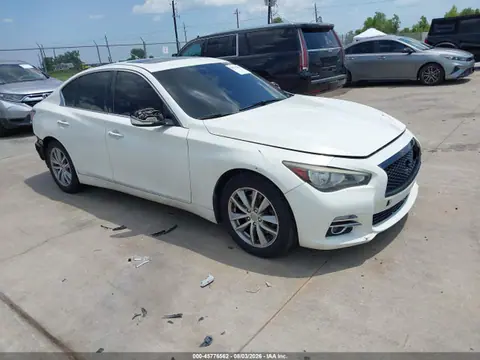JN1BV7AR9FM413071 — 2015 Infiniti Q50 Premium, Передняя часть (Front & Rear), фото до ремонта