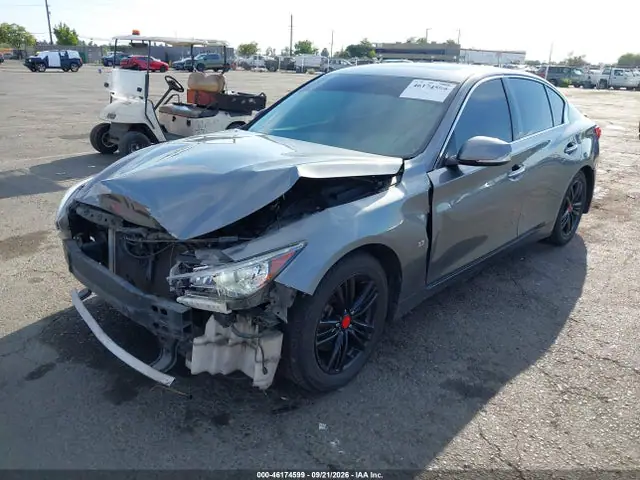 JN1BV7AP3FM330170 — 2015 Infiniti Q50 Premium, фото 2 с аукциона IAAI 14.10.2026, Передняя часть