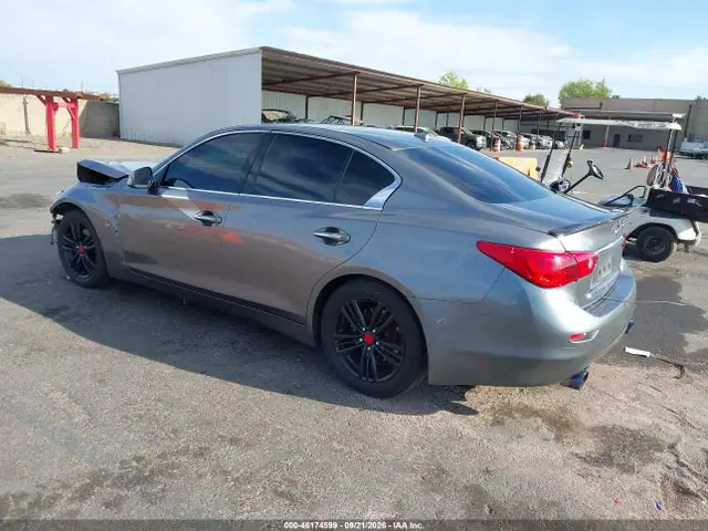 JN1BV7AP3FM330170 — 2015 Infiniti Q50 Premium, фото 3 с аукциона IAAI 14.10.2026, Передняя часть