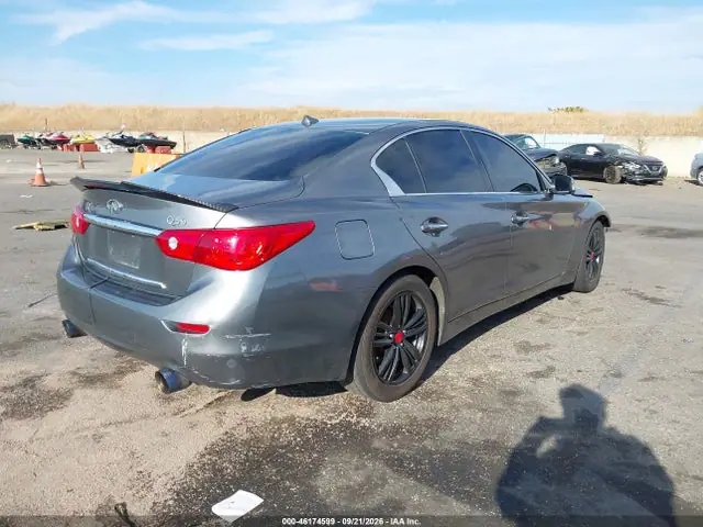 JN1BV7AP3FM330170 — 2015 Infiniti Q50 Premium, фото 4 с аукциона IAAI 14.10.2026, Передняя часть