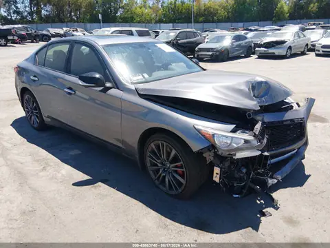 JN1FV7DR0RM680133 — 2024 Infiniti Q50 Red Sport 400 AWD, Передняя часть (Front End), фото до ремонта