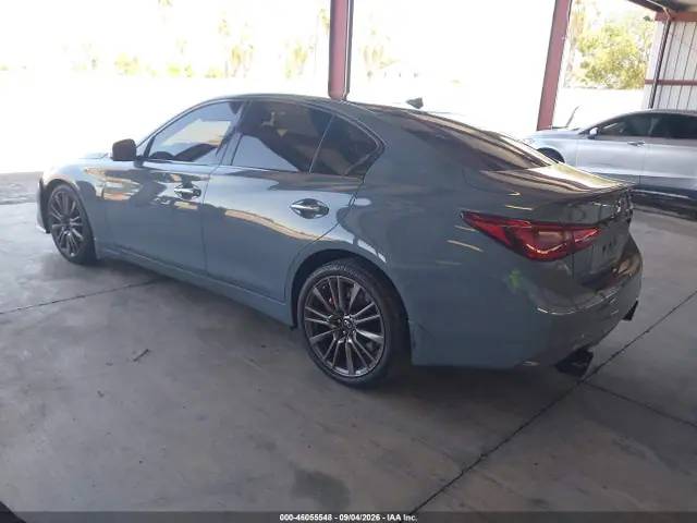 JN1FV7DP5MM850476 — 2021 Infiniti Q50 Red Sport 400, фото 3 с аукциона IAAI 13.10.2026, Передняя часть справа