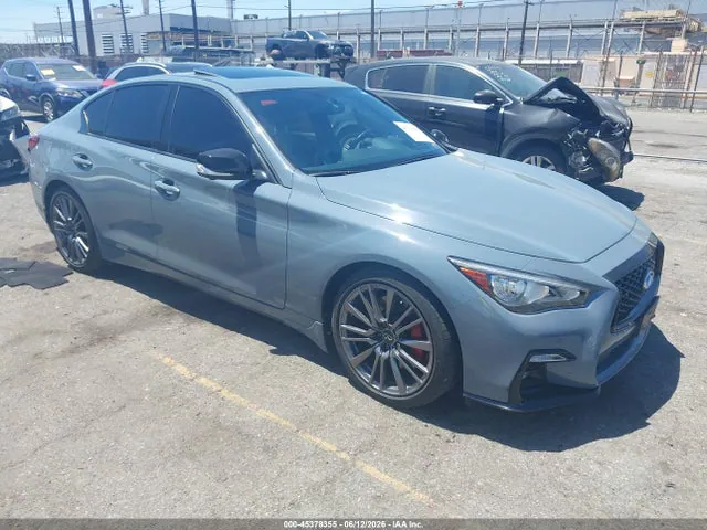 2023 Infiniti Q50 Red Sport 400 VIN JN1FV7DP1PM570574 фото 1