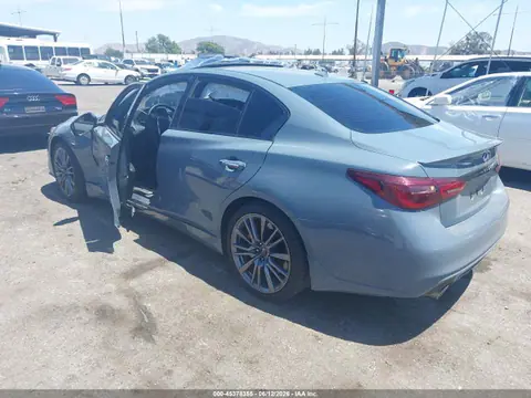 2023 Infiniti Q50 Red Sport 400 VIN JN1FV7DP1PM570574 фото 3
