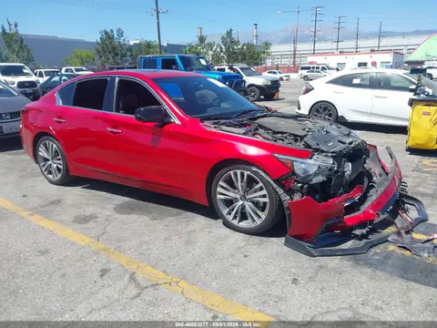 JN1EV7CP5NM310771 — 2022 Infiniti Q50 Sensory, Передняя часть (Front & Rear), фото до ремонта